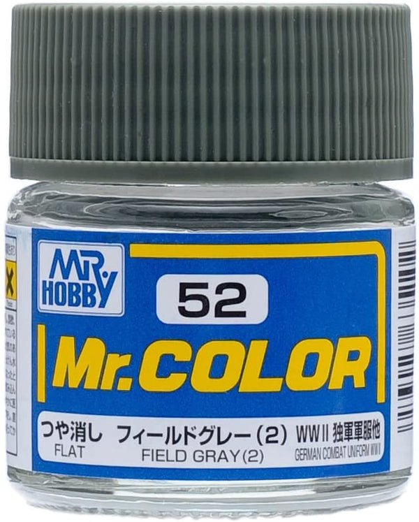 Mr. Hobby Mr. Color 52 - Field Gray(2)  (Flat/Tank) - 10ml