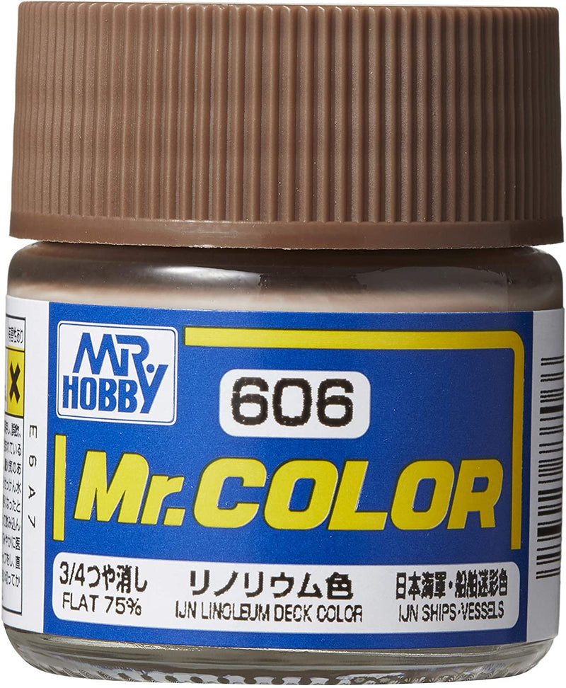 Mr. Hobby Mr. Color 606 - IJN Linoleum Deck Color (Imperial Japanese Warship Deck) - 10ml