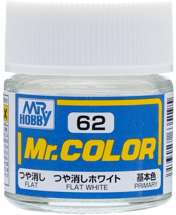 Mr. Hobby Mr. Color 62 - Flat White (Flat/Primary) - 10ml