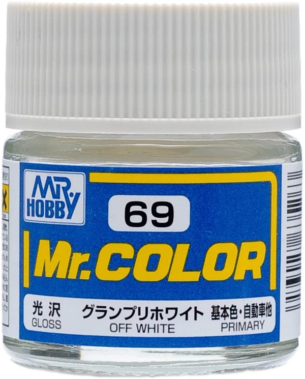 Mr. Hobby Mr. Color 69 - Off White (Gloss/Primary Car) - 10ml