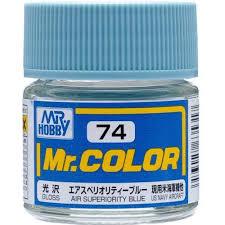 Mr. Hobby Mr. Color 74 - Air Superiority Blue (Gloss/Aircraft) - 10ml