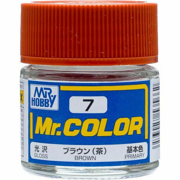 Mr. Hobby Mr. Color 7 - Brown (Gloss/Primary) - 10ml
