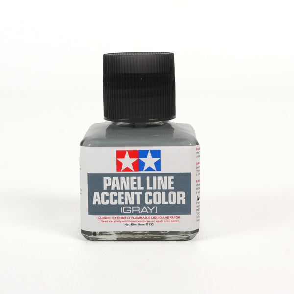 Tamiya Light Gray Panel Line Accent Color or Wash (40 ml)