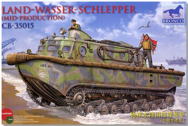 Bronco Models CB35015 1/35 Land-Wasser-Schlepper (Mid-Production)