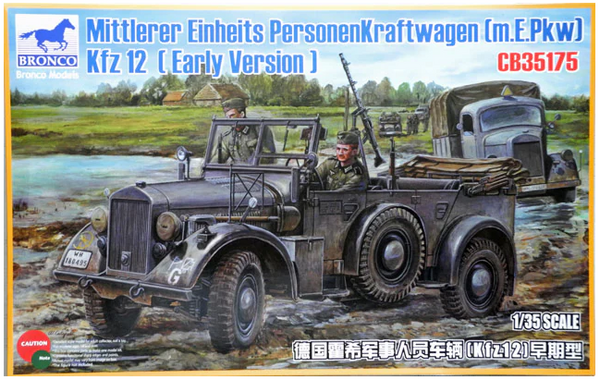 Bronco Models CB35175 1/35 Mittlerer Einheits Personenkraftwagen Kfz12 (Early Version)