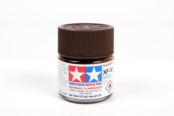 Tamiya 81710 XF10 Flat Brown - 10ml