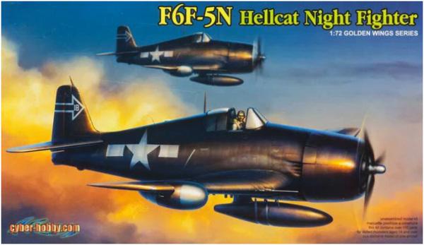 Cyber Hobby 5080 1/72 F6F-5N Helcat Night Version