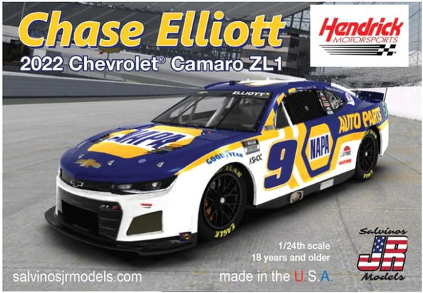 Salvinos JR HMC2022CEP 1/24 Hendrick Motorsports 2022  Chevrolet Camaro Chase Elliott #9