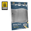 AMMO by Mig 8248 Masking foil Chrome Sheets 280x195mm
