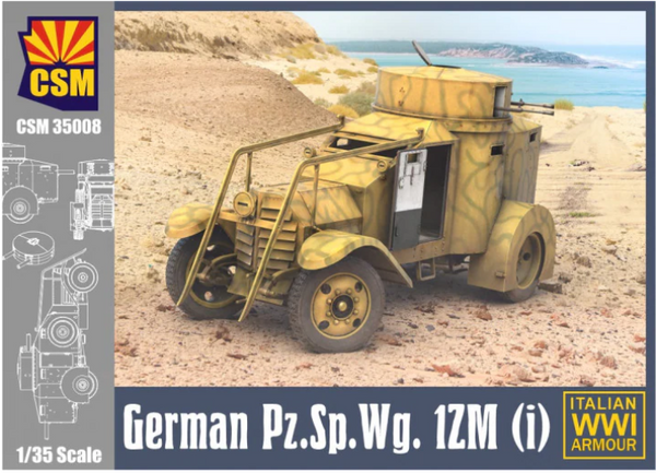 Copper State Models 35008 1/35 German Pz.Sp.Wg. 1Zm(i) Armoured Car 1ZM 1936-1945
