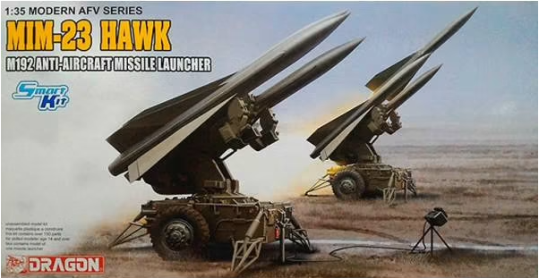 Dragon 3580 1/35 MIM-23 Hawk M192 Anti-Aircraft Missile Launcher