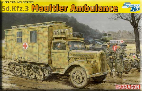 Dragon 6766 1/35 Sd.Kfz.3 Maultier Ambulance