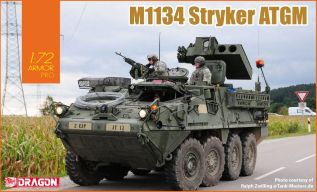 Dragon 7685 1/72 M1134 Stryker ATGM