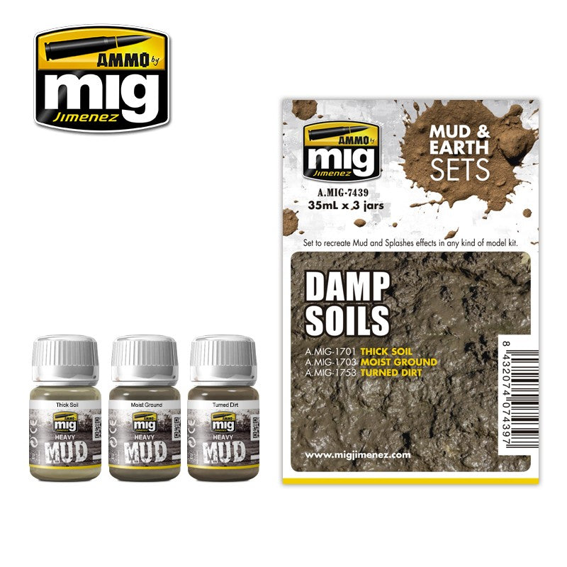 AMMO by Mig 7439 Damp Soils