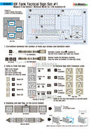 Def Model DD35003 1/35 IDF Tank Tactical sign set