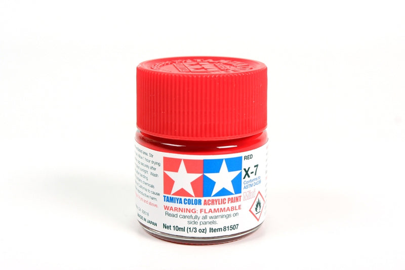 Tamiya 81507 X7 Red - 10ml