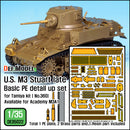 Def Model DE35022 1/35 M3 Stuart Late Basic PE Detail Up Set (Tamiya)