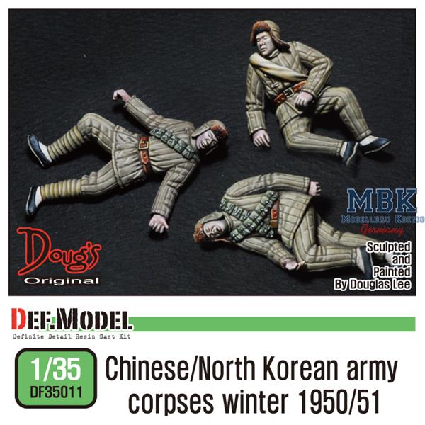 Def Model DF35011 1/35 Chinese/North Korean Army Corpses, Korea 1950/51