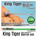 Def Model DM35021 1/35 King Tiger 88mm Metal Barrel with Mantlet