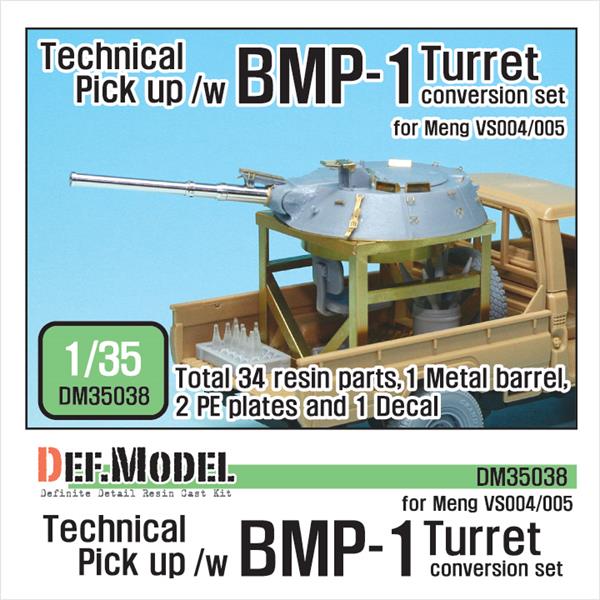 Def Model DM35038 1/35 Pick up /w BMP-1 Turret conversion set