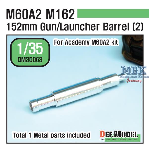 Def Model DM35063 1/35 US M60A2 152mm Metal Barrel Set (2)