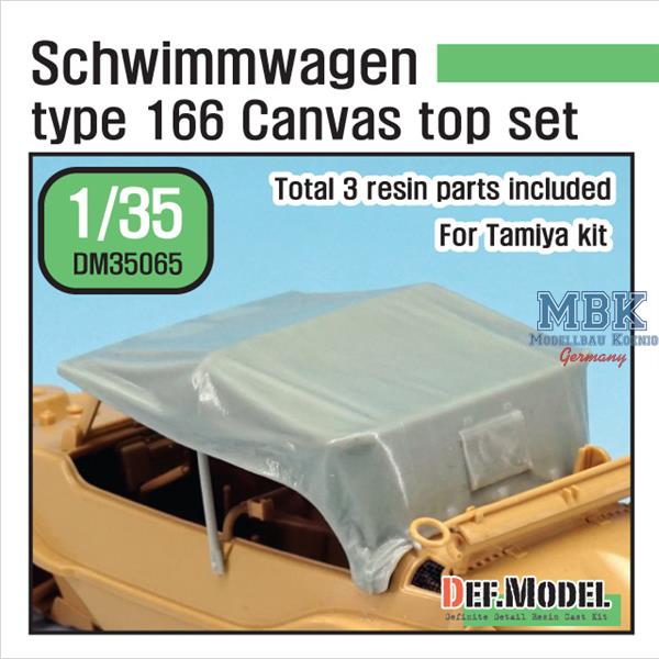 Def Model DM35065 1/35 Schwimmwagen Type 166 Canvas Top