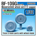 Def Model DS32003 1/32  BF109G-6 Wheel Set (1)