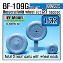 Def Model DS32004 1/32 BF109G-6 Wheel Set (2)