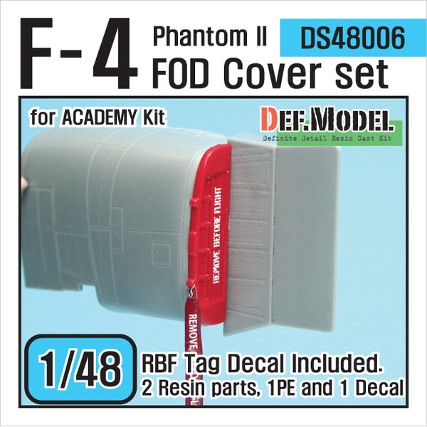 Def Model DS480061/48  F-5E/F Phantom -II FOD Cover Set