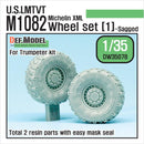 Def Model DW35078 1/35 US M1082 LMTVT Michelin Sagged Wheel set