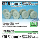Def Model DW35099 1/35 KTO Rosomak Nokian Sagged Wheel set
