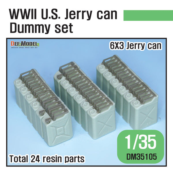 Def Model DM35105 1/35 WWII U.S. Jarry can Dummy set