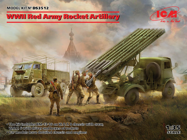 ICM DS3512 1/35 WWII Red Army Rocket Artillery