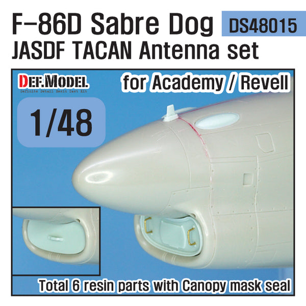 Def Model DS48015 1/48 F-86D Sabre Dog JASDF TACAN Antenna set (for Academy/ Revell)
