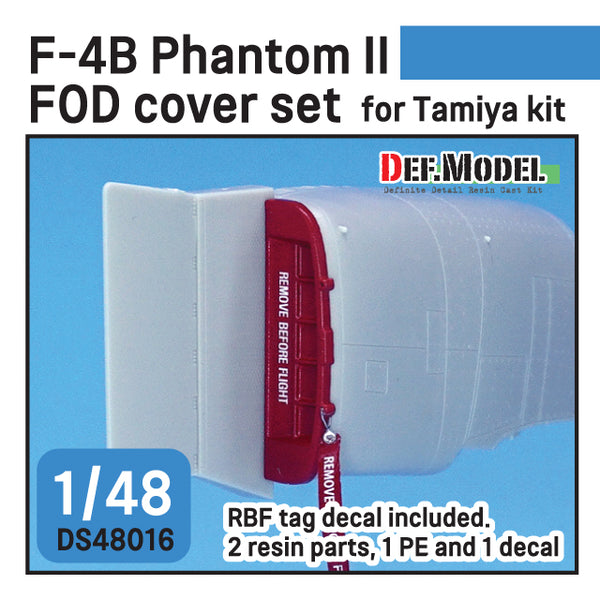 Def Model DS48016 1/48 F-4 Phantom II FOD Cover set (for Tamiya 1/48)