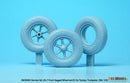 Def Model DW30061 1/35 German Sd. kfz.7 Half-Track Sagged Front Wheel set (2)