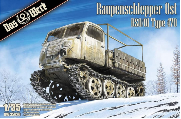 Das Werk 35026 1/35 Raupenschlepper Ost- RSO/01 Type 470