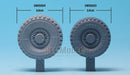 Def Model DW35054 1/35 US M-ATV MRAP big sagged Wheel set