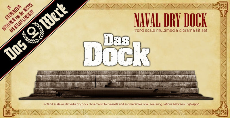 Das Werk A022 1/72 Naval Dry Dock