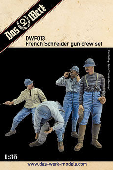 Das Werk DWF013 155mm French Schneider Gun Crew