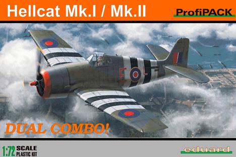 Eduard 7078 1/72 Hellcat Mk.I/Mk.II -ProfiPack