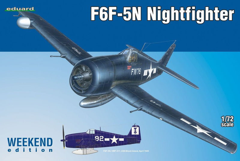 Eduard 07434 1/72 F6F-5N Nightfighter