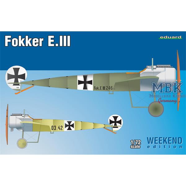 Eduard 7444 1/72 Fokker E.II -Weekend Edition-