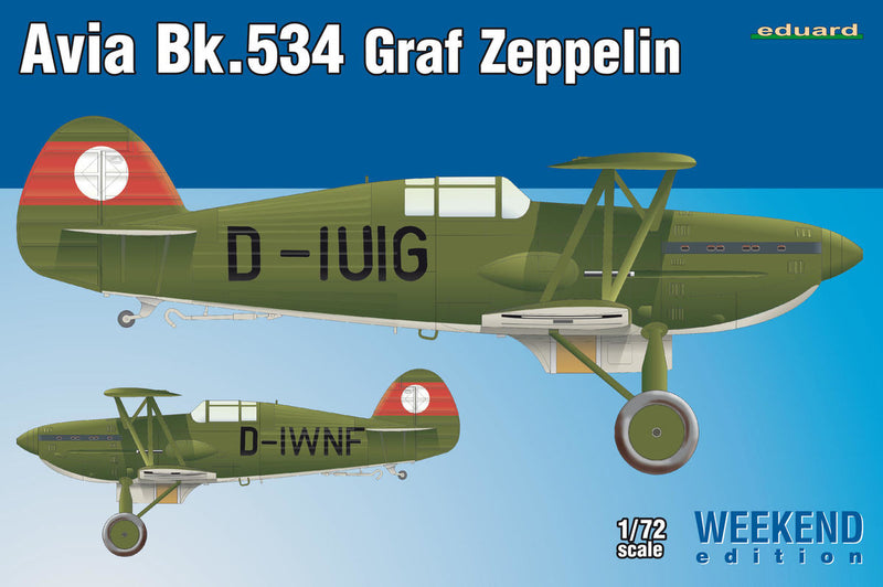 Eduard 7445 1/72 Avia Bk-534 Graf Zeppelin