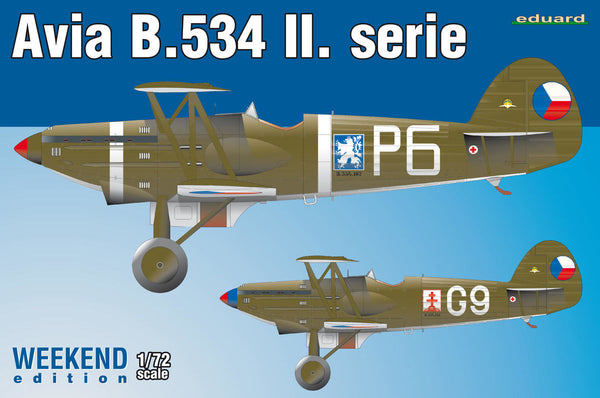 1/72 Eduard B-534 II, Serie