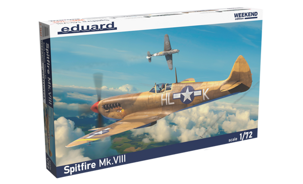 1/72 Eduard 7462 Spitfire Mk. VIII - Weekend Edition