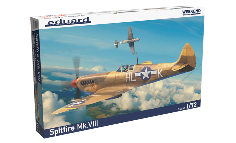 Eduard 7462 1/72 Spitfire Mk. VIII - Weekend Edition