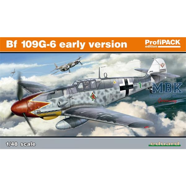 Eduard 82113 1/48 Bf 109G-6 Early Version - Profipack