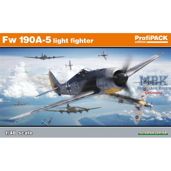 Eduard 82143 1/48 Fw 190A-5 Light Fighter  -Profipack-