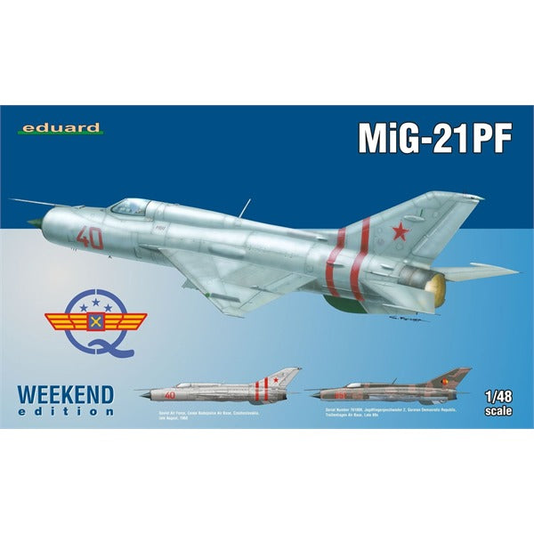 Eduard 84127 1/48 MiG-21PF - Weekend Edition